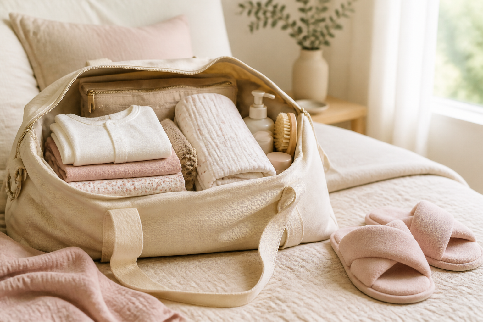 Hospital Bag Checklist for Labor, Mom & Baby